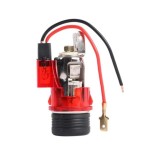 Car lighter / cigarette socket, for 12V, lighter included, red color